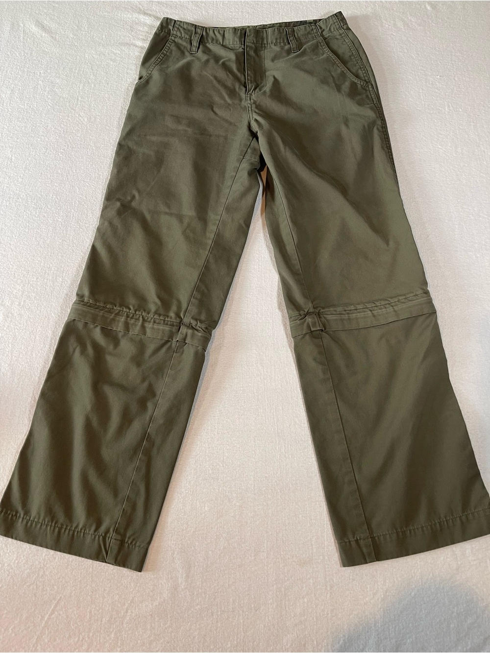 Hard Yakka Women’s Convertible Zip-off Pants/Shorts Olive Green